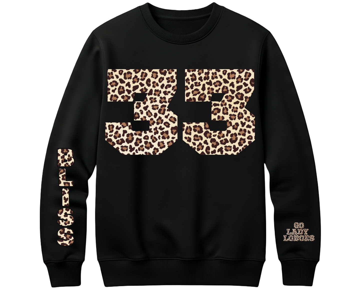 Lady Loboes Basketball Number Sweater