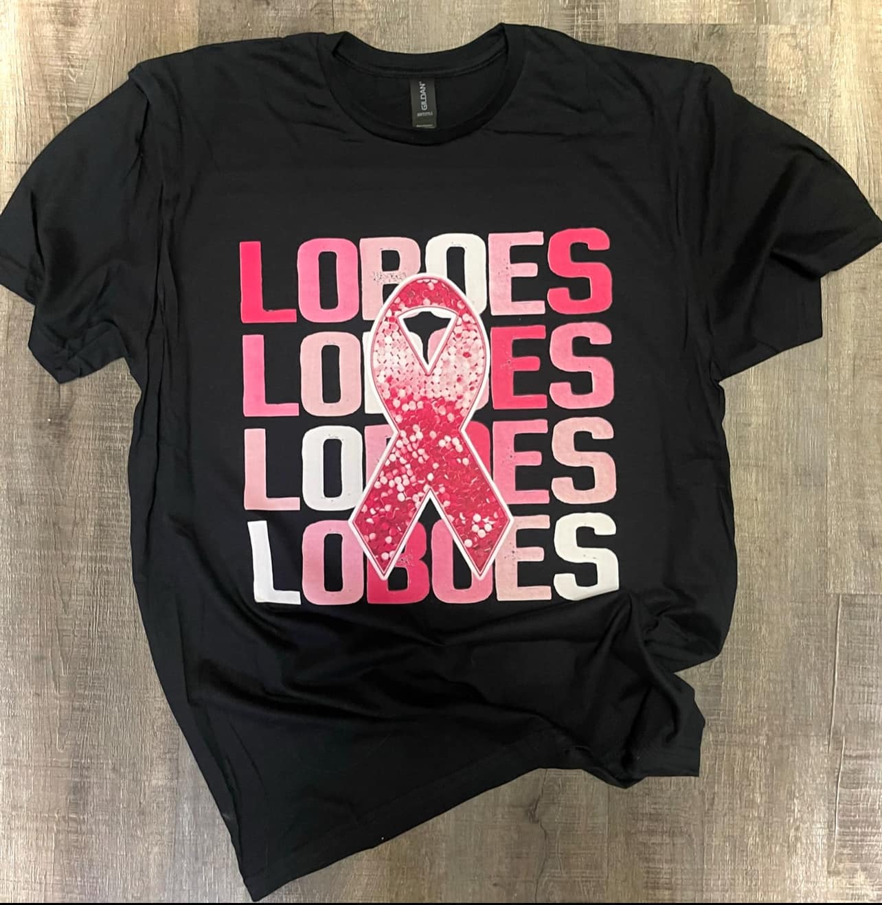 Loboes Breast Cancer Ribbon