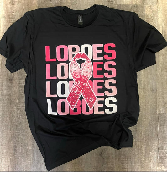Loboes Breast Cancer Ribbon