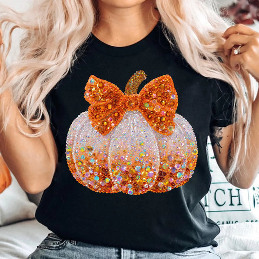 Rhinestone Pumpkin