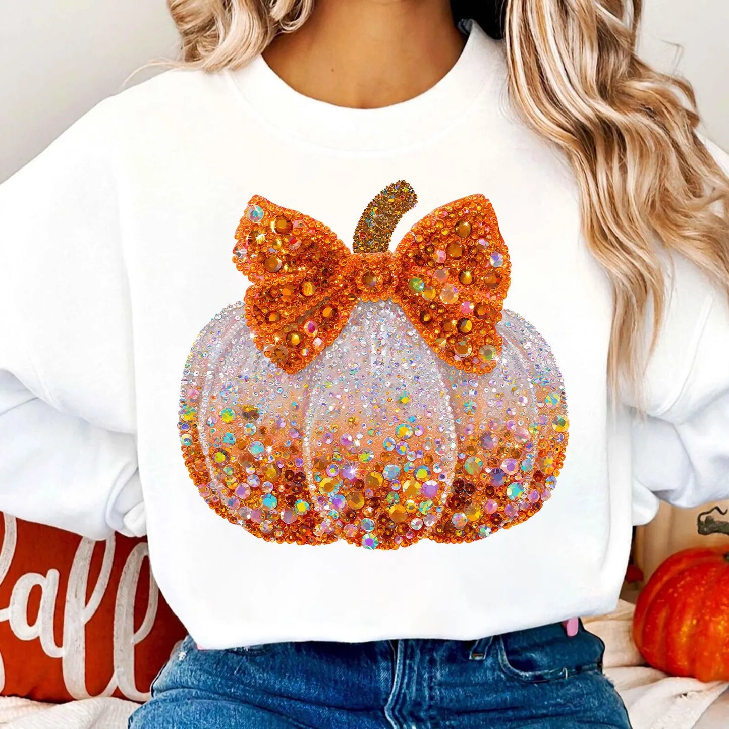 Rhinestone Pumpkin